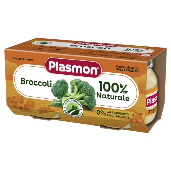 Omogeneizzato broccoli 2x80g - plasmon - Plasmon