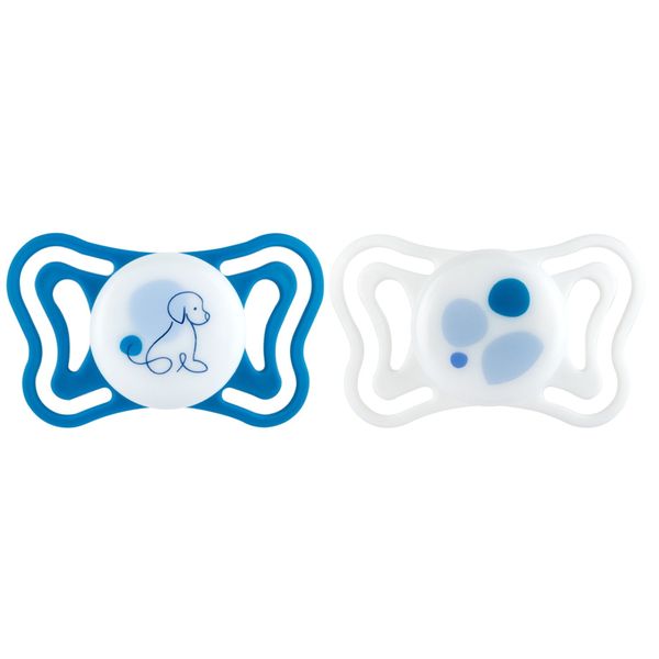 Succhietto physioforma light azzurro 6-16m - chicco - Chicco