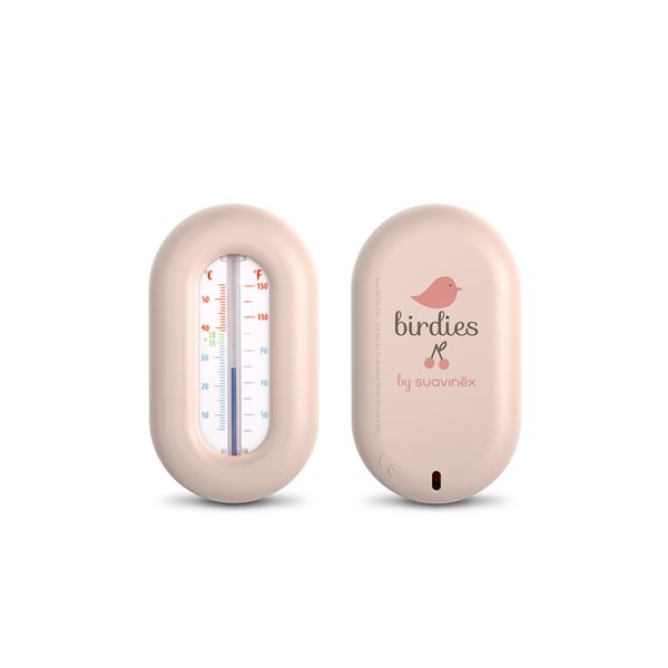 Termometro bagno birdies rosa - suavinex - Suavinex
