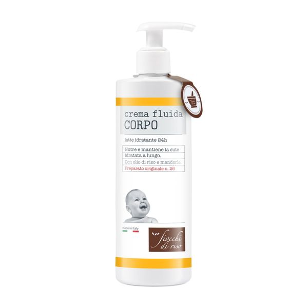 Crema fluida corpo 400 ml - fiocchi di riso - Fiocchi di Riso