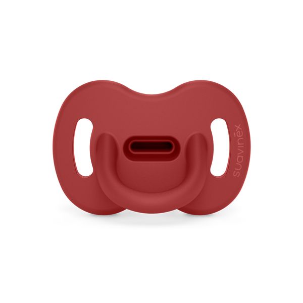 Succhietto silicone fisio sxpro 0/6 rosso peperoncino - suavinex - Suavinex