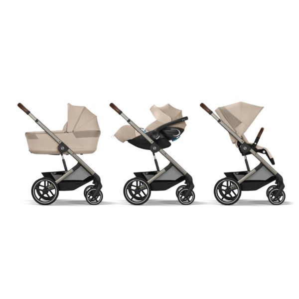 Trio balios s lux tpe nav rich cloud g3 pls almond beige+adatt - cybex - Cybex