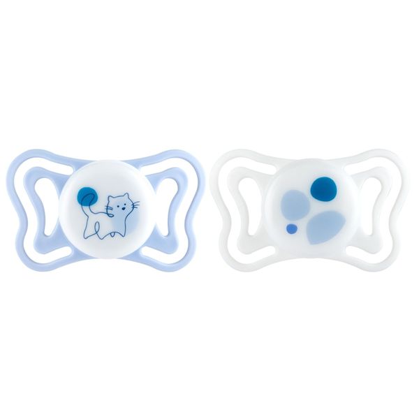 Succhietto physioforma light azzurro 2-6m - chicco - Chicco