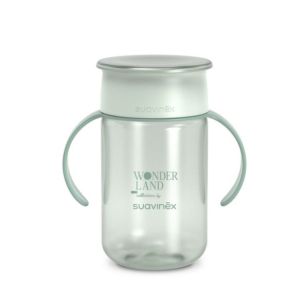 Wonderland tazza 360° 340ml +12m verde - suavinex - Suavinex