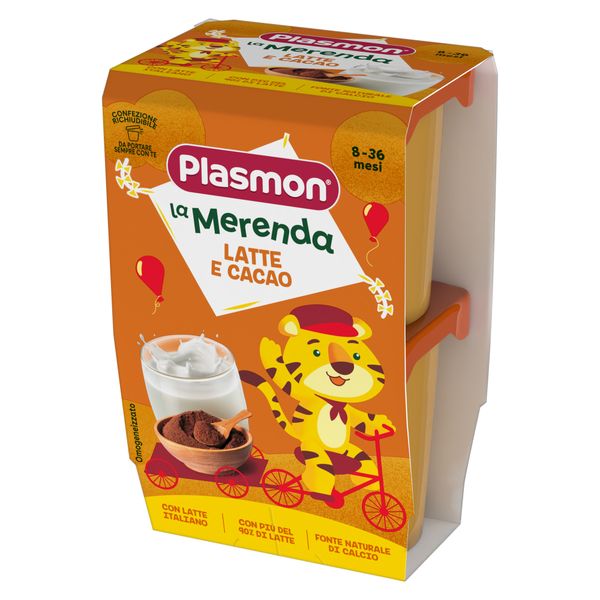 Merenda latte e cacao 2x120g  - plasmon - Plasmon