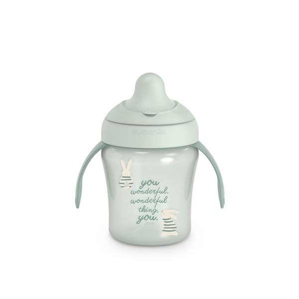 Wonderland tazza antigoccia 200ml +6m verde - suavinex - Suavinex