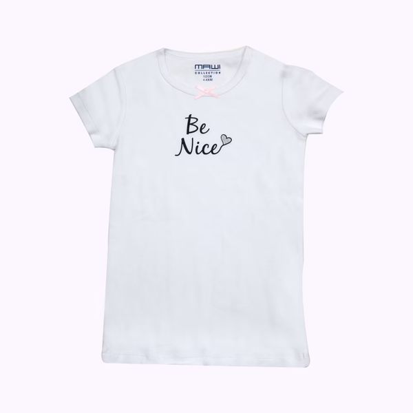 Mawi t-shirt m/m rib cuori oeko - Mawi