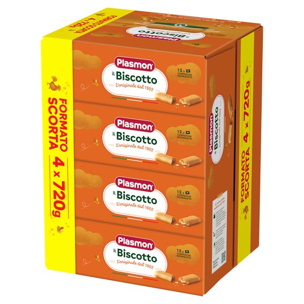 Biscotto 4x720gr - plasmon - Plasmon