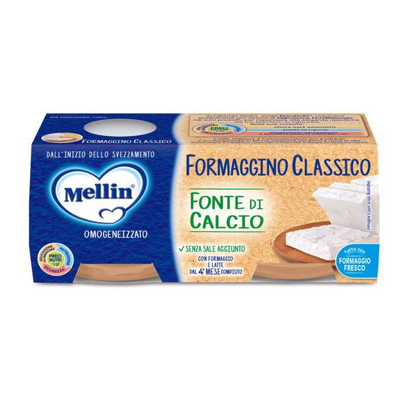 Omogeneizzato formaggino classico 4x80 - mellin - Mellin
