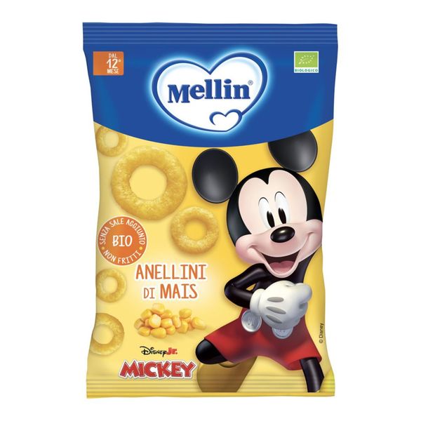 Snack bio anellini mais 15 g - mellin - Mellin