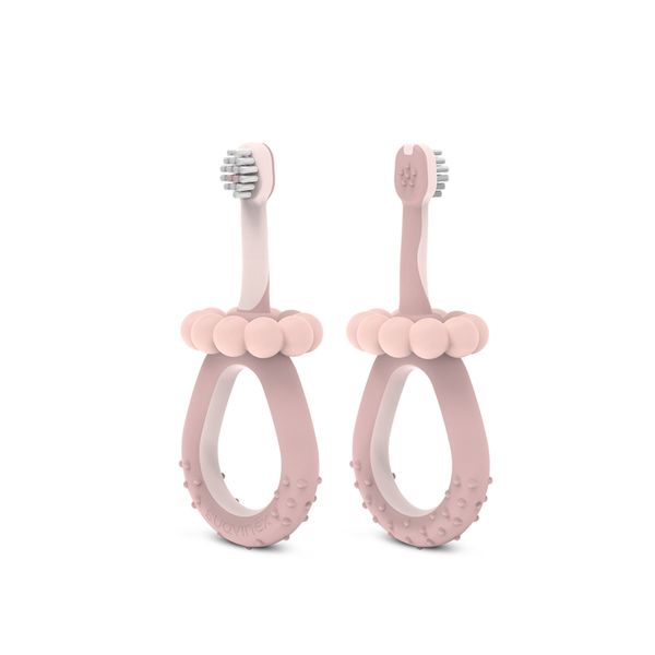 Oral care spazzolino primi dentini baby 0-2 anni rosa - suavinex - Suavinex