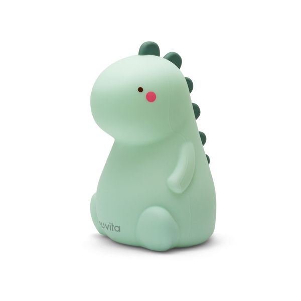 Luce notturna per bambini in silicone dino - 6610 / verde - nuvita - Nuvita