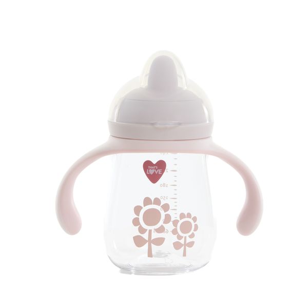 Tazza 9m+ flower 260 ml beccuccio morbido - that's love - That's Love
