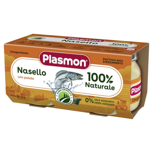 Omogeneizzato nasello e patate 2x80g - plasmon - Plasmon