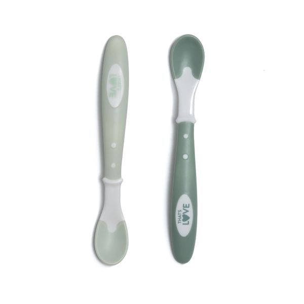 Set 2 cucchiai 10m+ morbido green - that's love - That's Love
