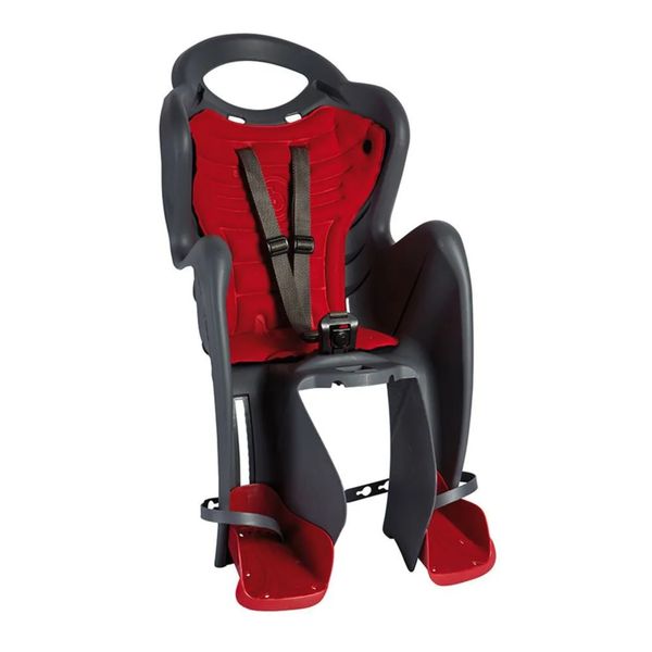 Seggiolino bici posteriore per bambini mr fox standard b-fix dark grey - bellelli - Bellelli