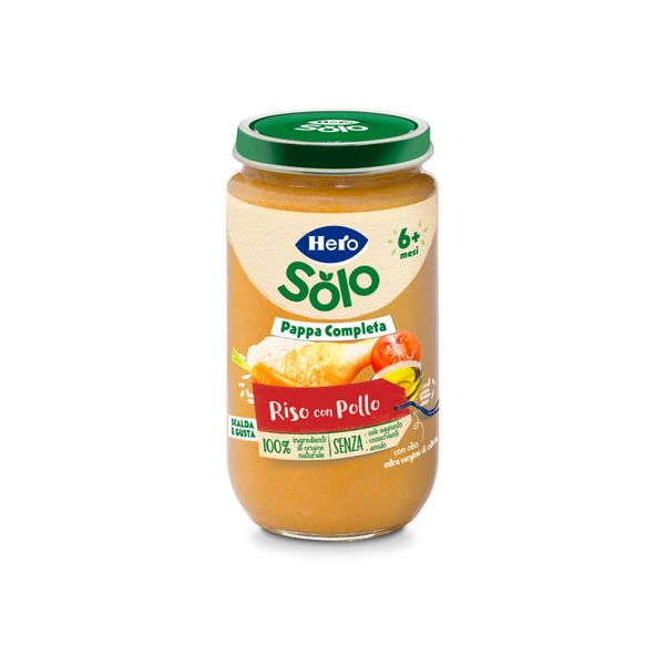 Hero - pappa completa riso con pollo 235 gr - Hero