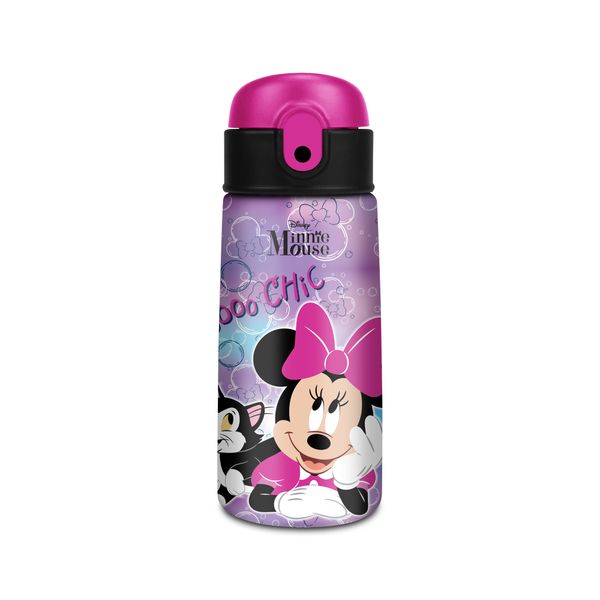 Bottle kid minnie borraccia termica in acciaio con cannuccia - Minnie