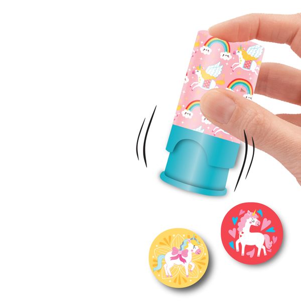 Libretto magico timbri e stickers - Creamania
