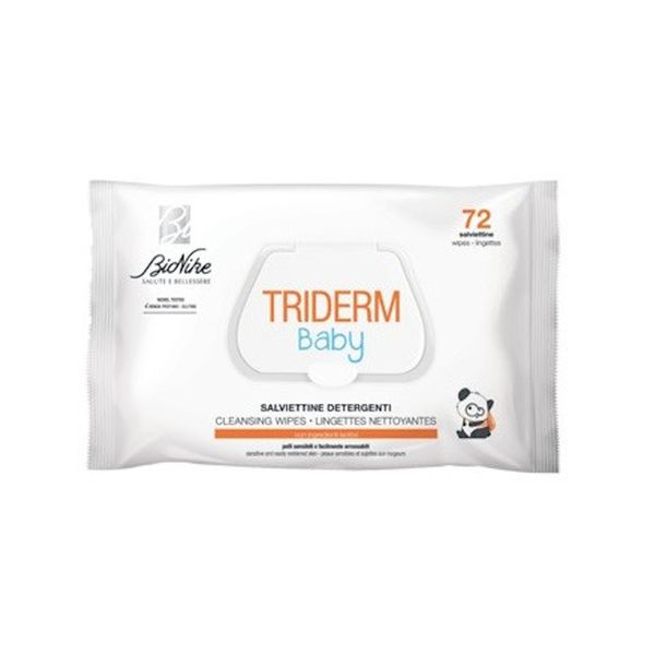 Salviettine triderm detergenti 72 pezzi - bionike - Bionike