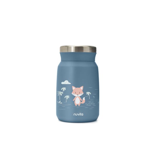 Contenitore termico per alimenti in acciaio inox da 500ml - 4472 / powder blue - nuvita - Nuvita