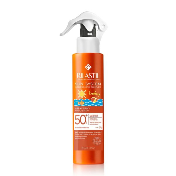 Sun system baby vapo spf50+ 200ml - rilastil - Rilastil