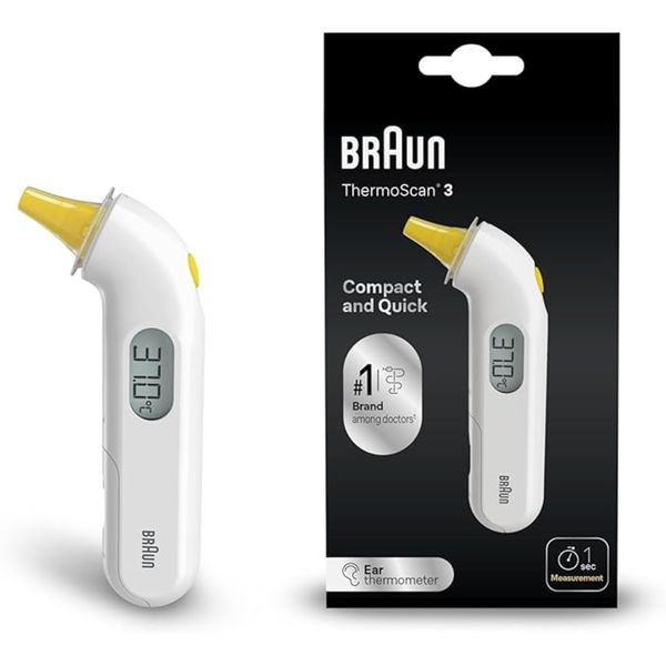 Termometro auricolare thermoscan 3 - braun - Braun