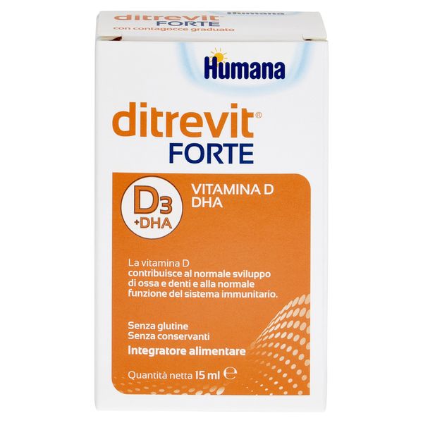 Integratore alimentare ditrevit® forte 15ml - humana - Humana