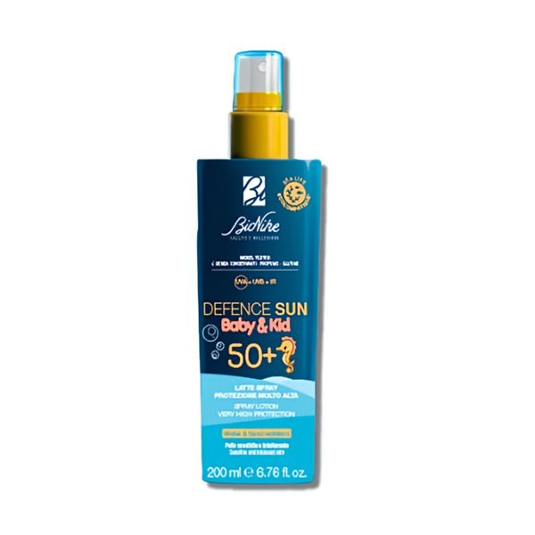 Latte spray defence sun 50+ baby&kid 200 ml - bionike - Bionike