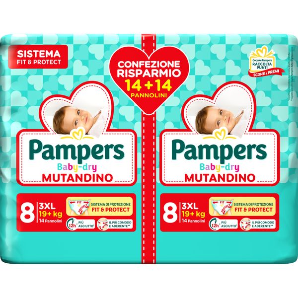 Baby dry mutandino 3xl vp x28 - pampers - Pampers