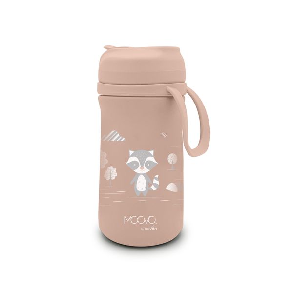 Borraccia bimbi termica in acciaio da 350ml - 4440 / english rose - nuvita - Nuvita
