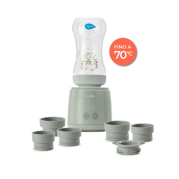 Scaldabiberon portatile mix70 universale con funzione di mescolamento - 1164 - nuvita - Nuvita