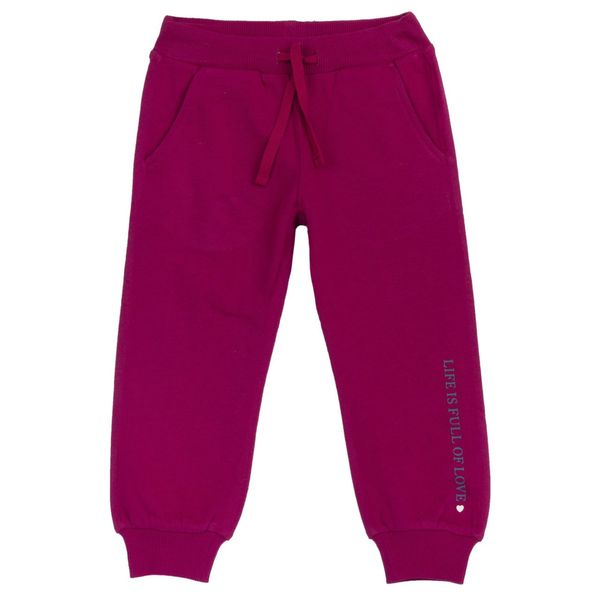 Pantaloni french terry ciliegia - chicco - Chicco