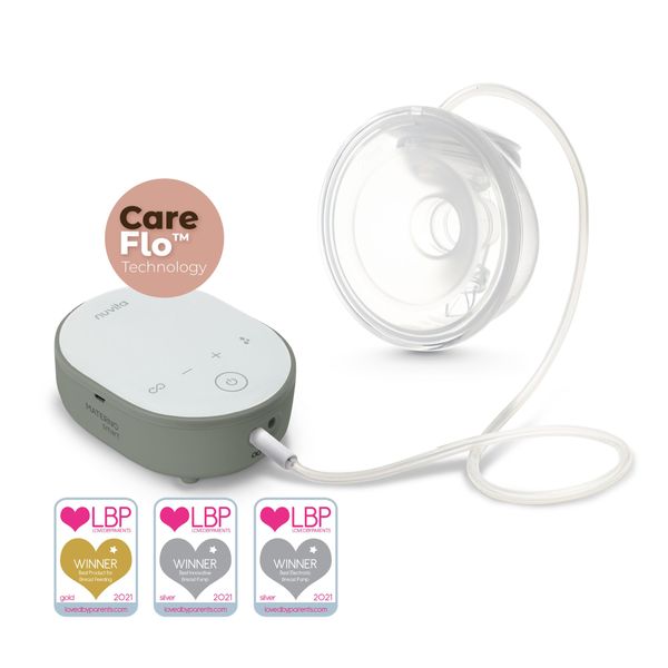 Tiralatte elettrico singolo a mani libere a 3 fasi materno smart wear - 1287cw - nuvita - Nuvita