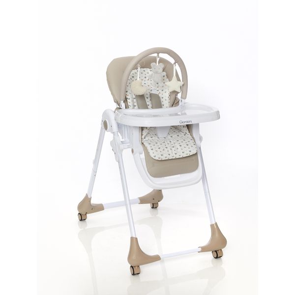 Seggiolone g- lunch & play beige - giordani - Giordani