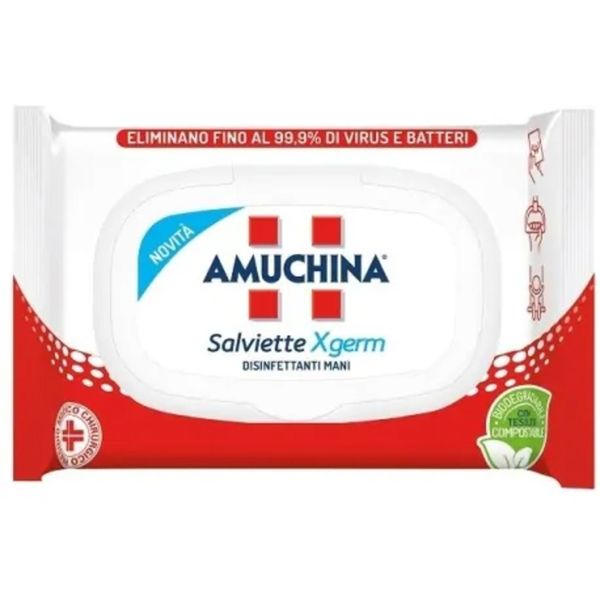 Salviettine mani x germ 20 pezzi - amuchina - Amuchina
