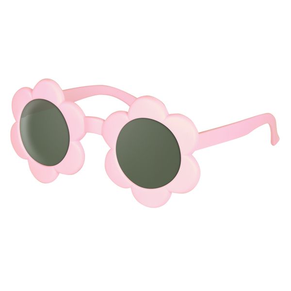 Occhiali da sole per bambini a forma di fiore rosa chiaro e lenti scure - monkey monkey - MONKEY MONKEY