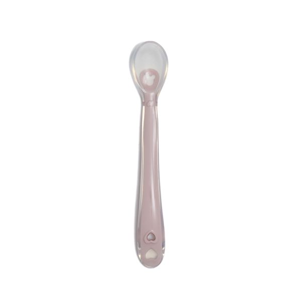 Cucchiaio 6m+ in silicone pink - that's love - THAT'S LOVE