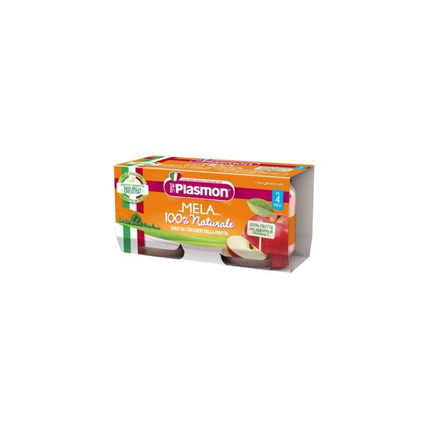 Omogeneizzato mela 2 x 80 g - plasmon - Plasmon