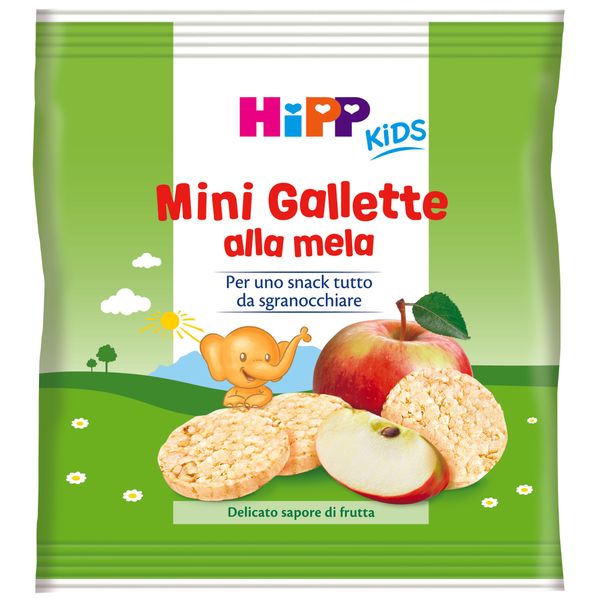 Mini gallette di riso alla mela 30g - hipp - Hipp