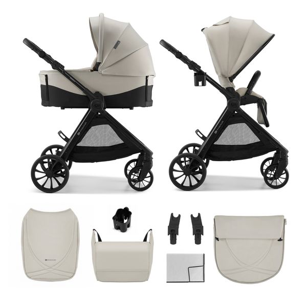Passeggino multifunzionale 2in1 vesto 2 beige - kinderkraft - KinderKraft