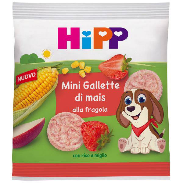 Mini gallette di mais alla fragola - hipp - Hipp