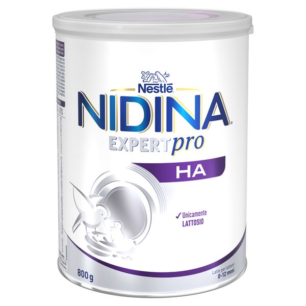 Nidina expertpro ha latte per lattanti polvere dalla nascita, latta 800g - nestle nidina - Nestlé Nidina