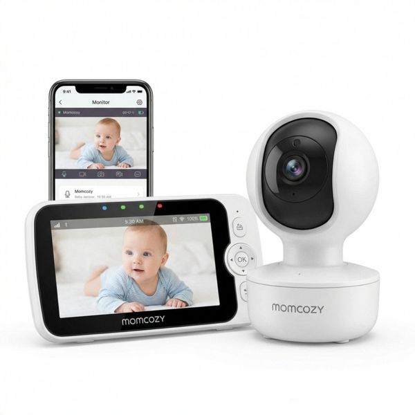 Momcozy video baby monitor bm04 smart 5 5 - MOMCOZY