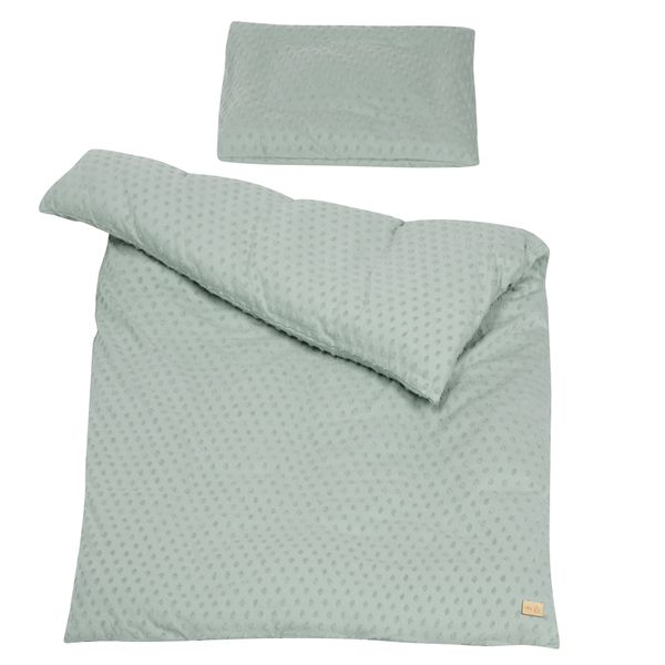 Rba-set 2 pcs copripiumino con federa frosty green - Roba GMBH