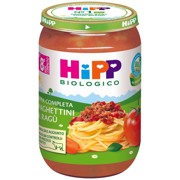 Hipp pappa pronta spaghettini al ragù 220g - Hipp