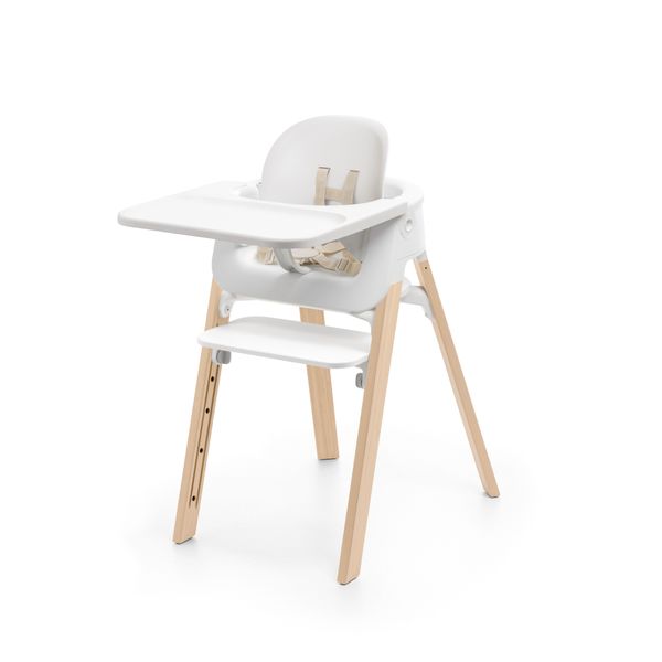 Seggiolone steps™ white natural- stokke - STOKKE