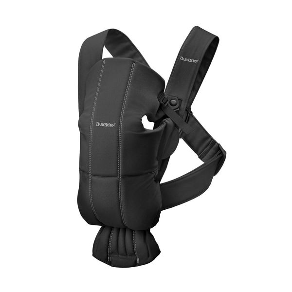 Marsupio mini babybjörn cotone - nero - Babybjörn