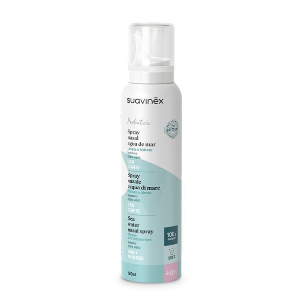 Spray nasale isotonico aloe +0m 120ml - suavinex - Suavinex