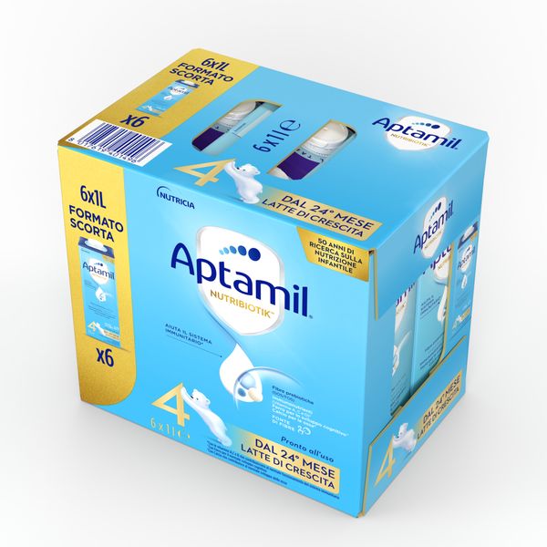 Latte di crescita gum 4 6x1000ml - aptamil - Aptamil
